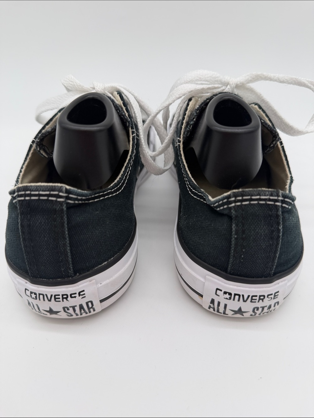 Converse Chuck Taylor All Star Black Unisex Womens Size 6 / Mens Size 4 Low Rise - Picture 10 of 16